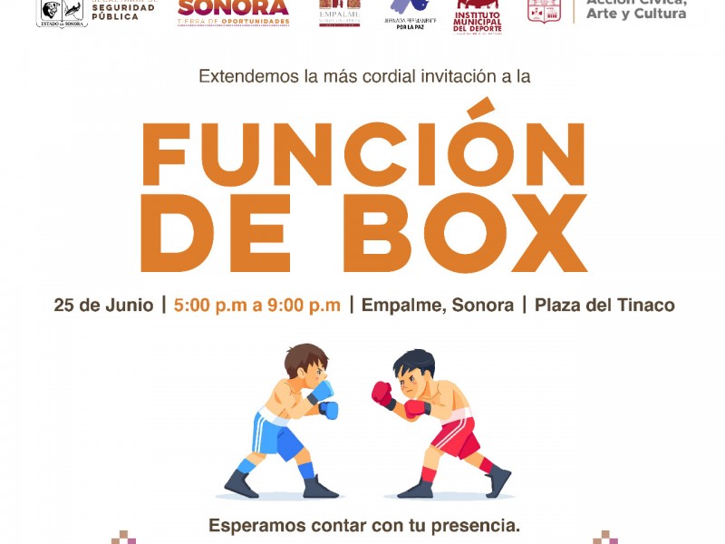 Habrá función de Box en Empalme