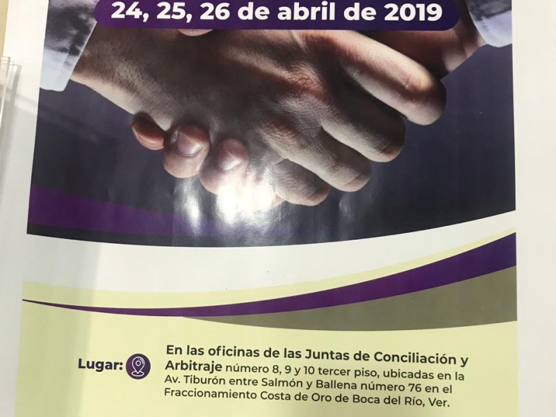 Habrá Jornadas de Conciliación en Veracruz