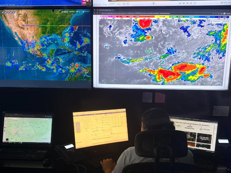 Habrá lluvias fuertes en zonas de Colima este lunes
