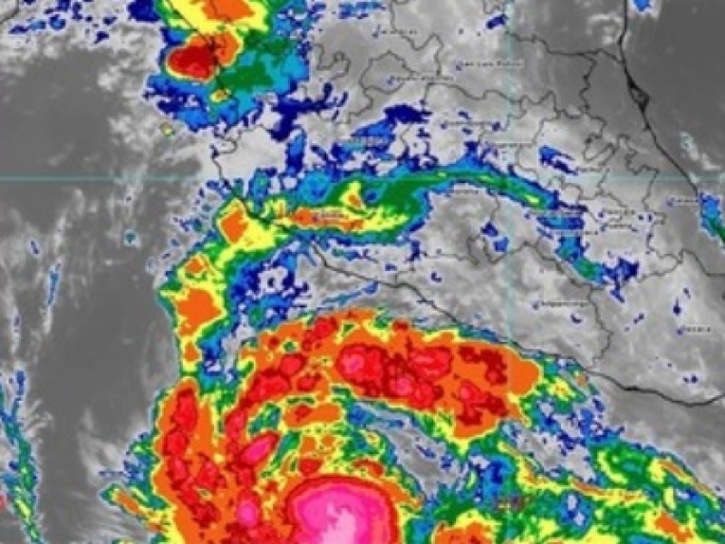 Habrá lluvias intensas en Colima por tormenta Estelle