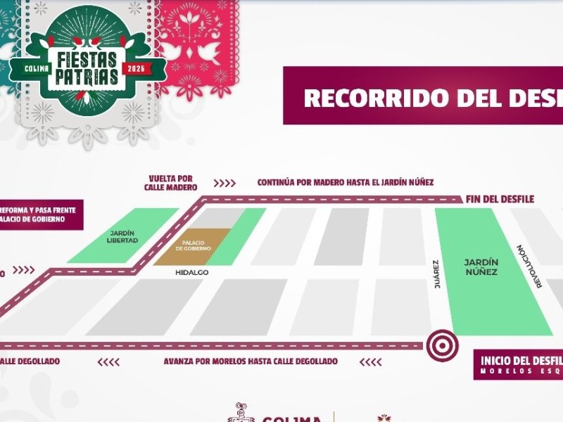 Habrá más de 4 mil participantes en desfile de Independencia