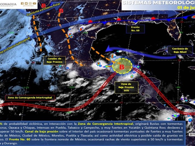 Habrá más lluvias, advierte CEPCO