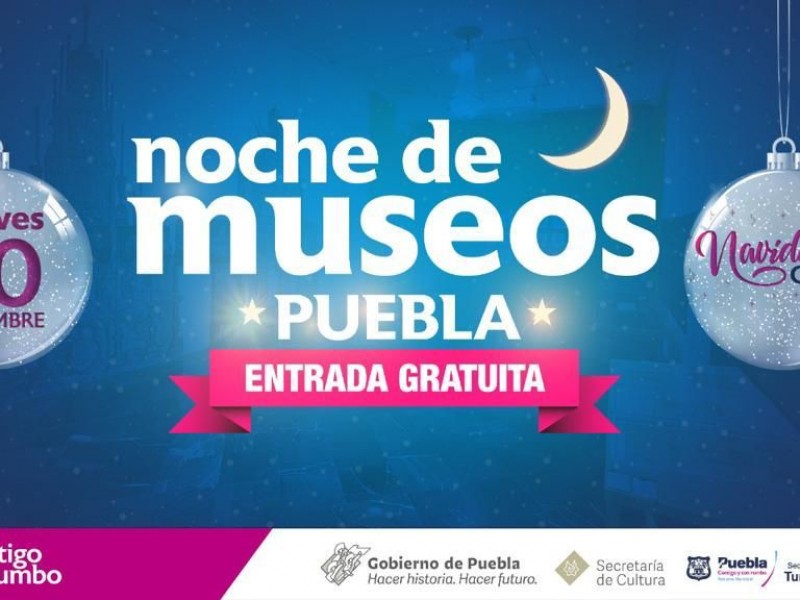 Habrá Noche de Museos este 30 de diciembre