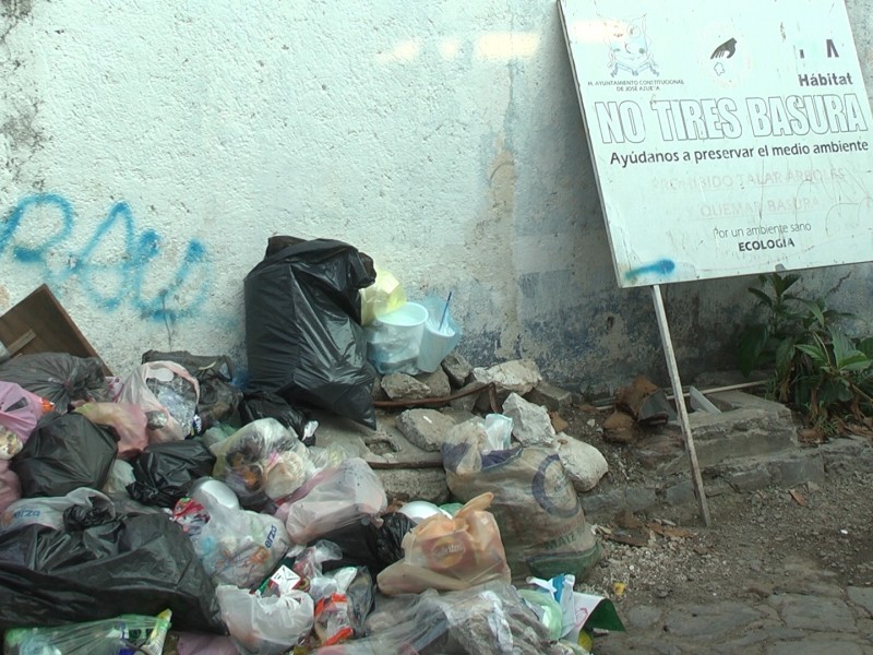 Habrá sanciones a quienes tiren basura inadecuadamente