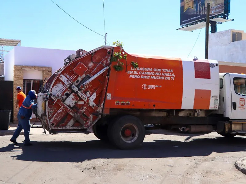 Habrá servicio de recolección de basura el 15 y 16 de septiembre