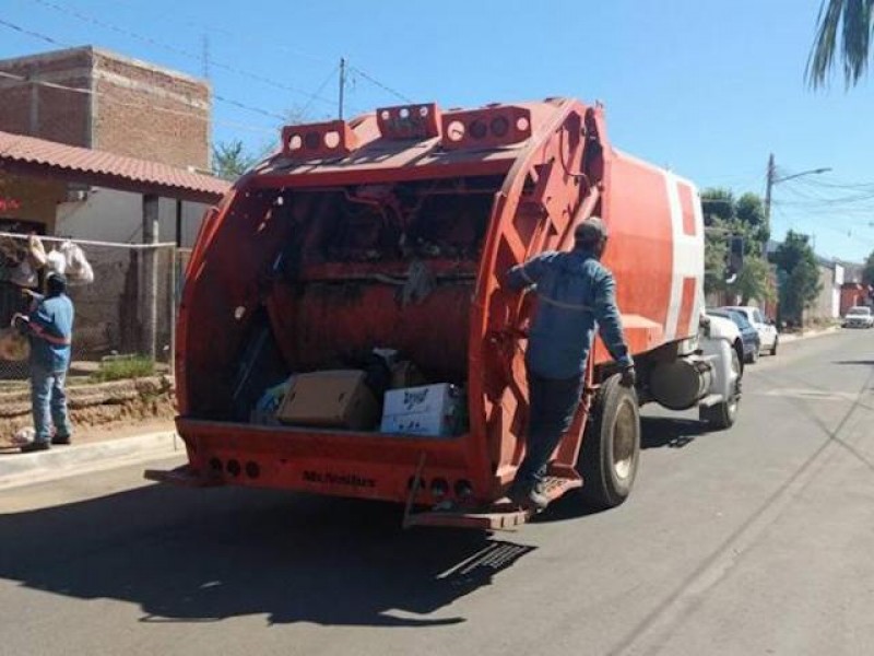 Habrá servicio de recolección de basura este 1 de febrero