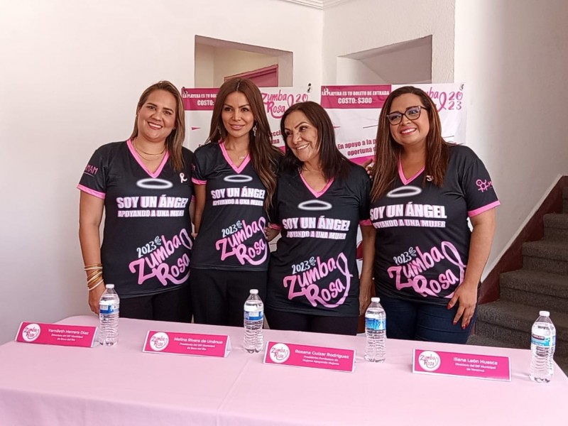 Habrá Zumba Rosa para recaudar fondos para pacientes con cáncer