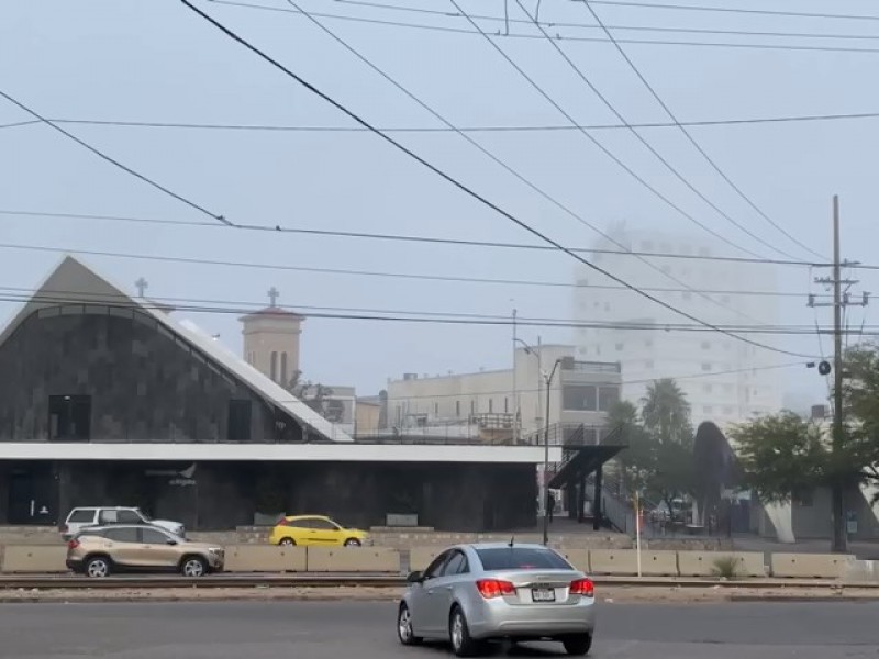 Hace protección civil recorridos en calles por bajas de temperaturas