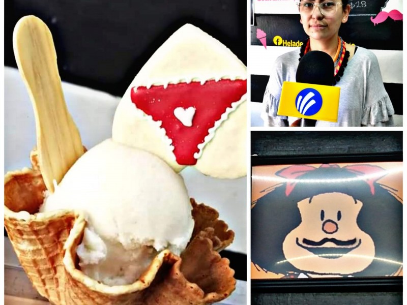 Hacen helado de calzón en Toluca