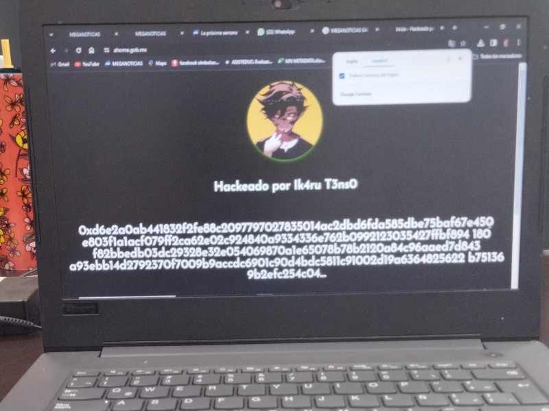 Hackean página del Ayuntamiento de Ahome