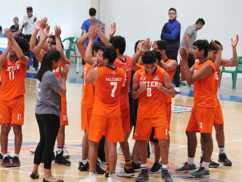 Halcones Inter, entre los mejores en basquetbol juvenil