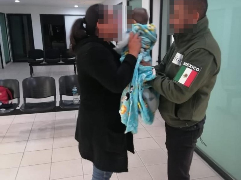 Hallan a bebé reportado como desaparecido en Tlaltenango