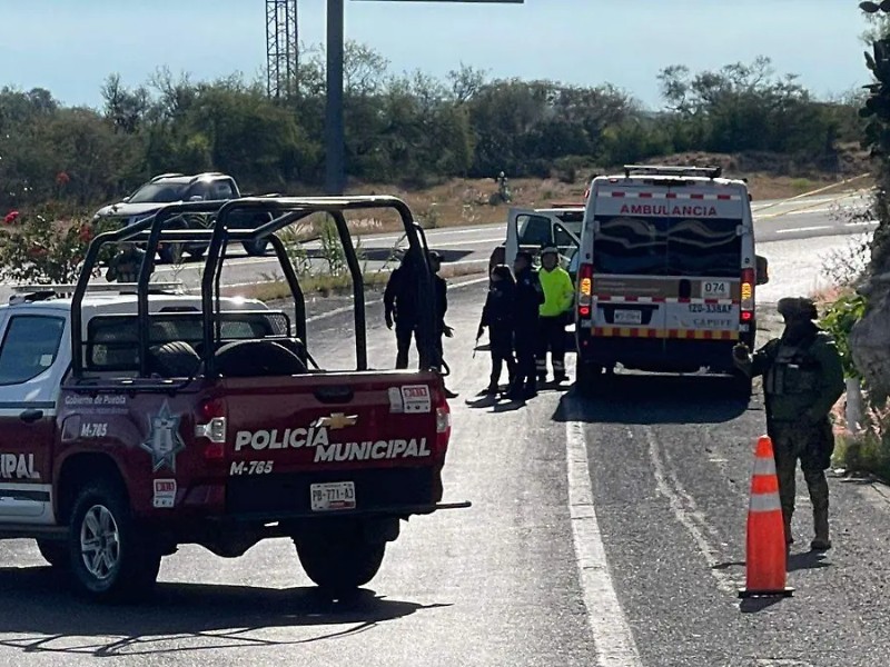 Hallan a hombre sin vida a la orilla de la carretera Tehuacán–Cuacnopalan