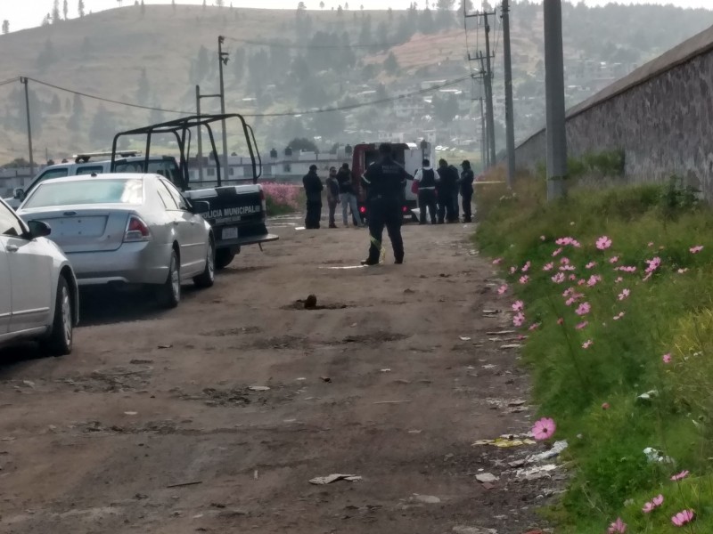 Hallan a hombre sin vida en Zinacantepec