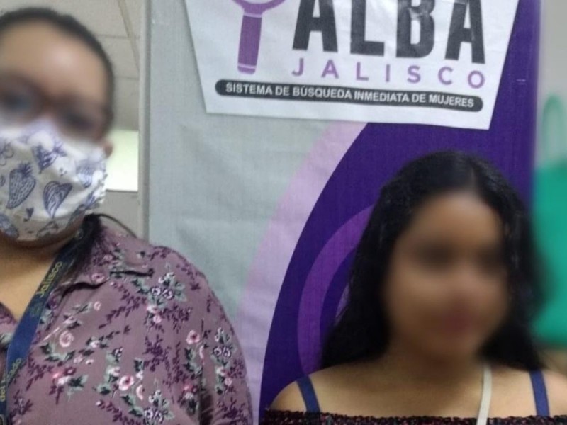 Hallan a joven con reporte de desaparecida en Jalisco