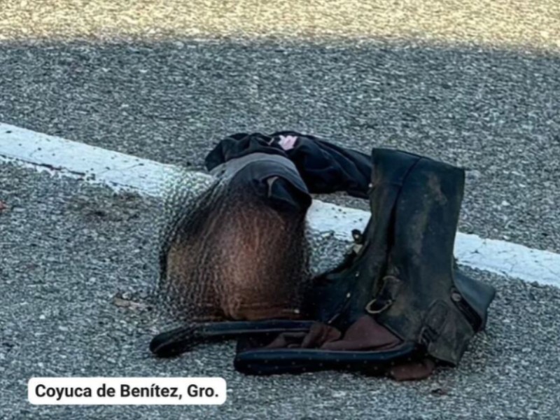 Hallan cabeza humana en Coyuca de Benítez