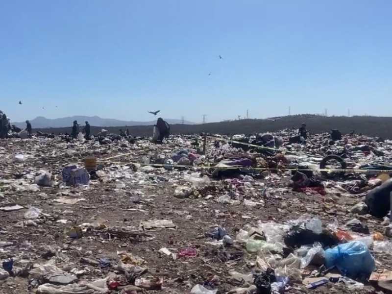 Hallan cuerpo de bebé en el basurón Bicentenario, Culiacán