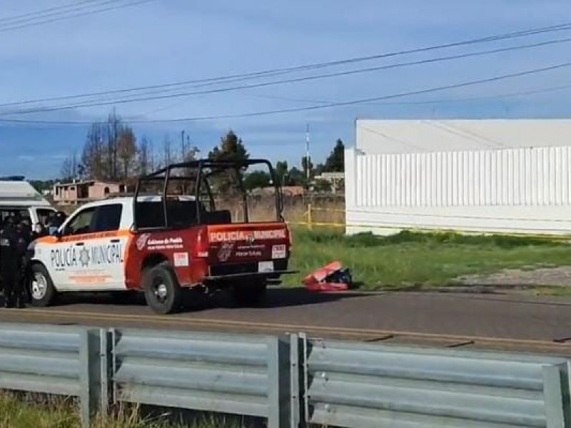 Hallan cuerpo desmembrado en maleta tirada en Huejotzingo