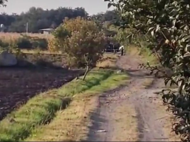 Hallan dos cuerpos en paraje de la Trinidad Tepango, Atlixco