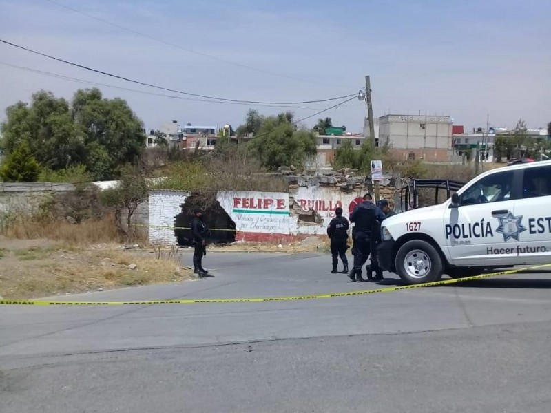 Hallan el cuerpo de hombre en un predio de Chachapa