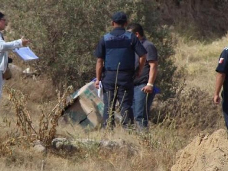 Hallan embolsados a metros de universidad en San Andrés Cholula