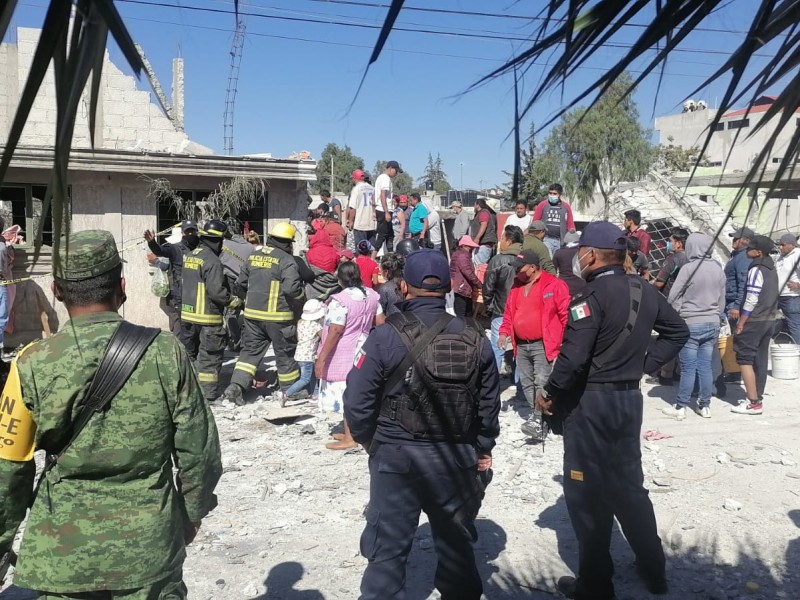 Hallan entre escombros a otra persona en Santiago Tenango