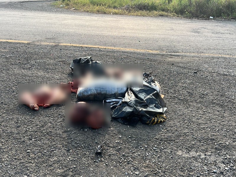 Hallan restos humanos en el crucero de Potrero del Llano