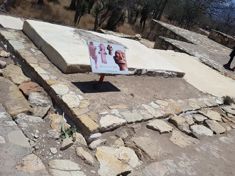 Hallan restos humanos en zona arqueológica de Chalma