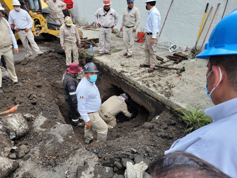 Hallan tomas clandestinas de combustible en Iztacalco