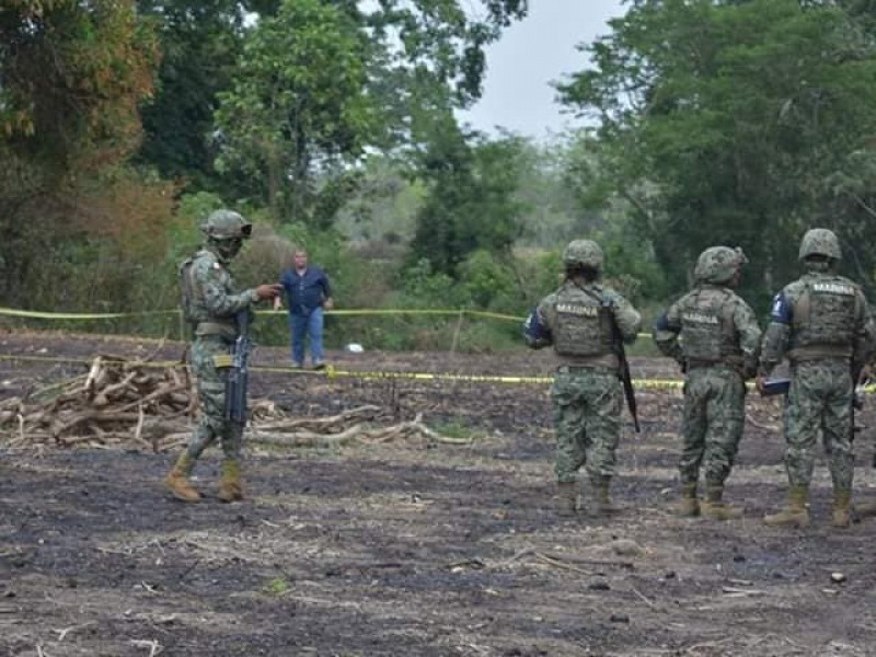 Hallan tres cuerpos sin vida en Tuxtla Chico