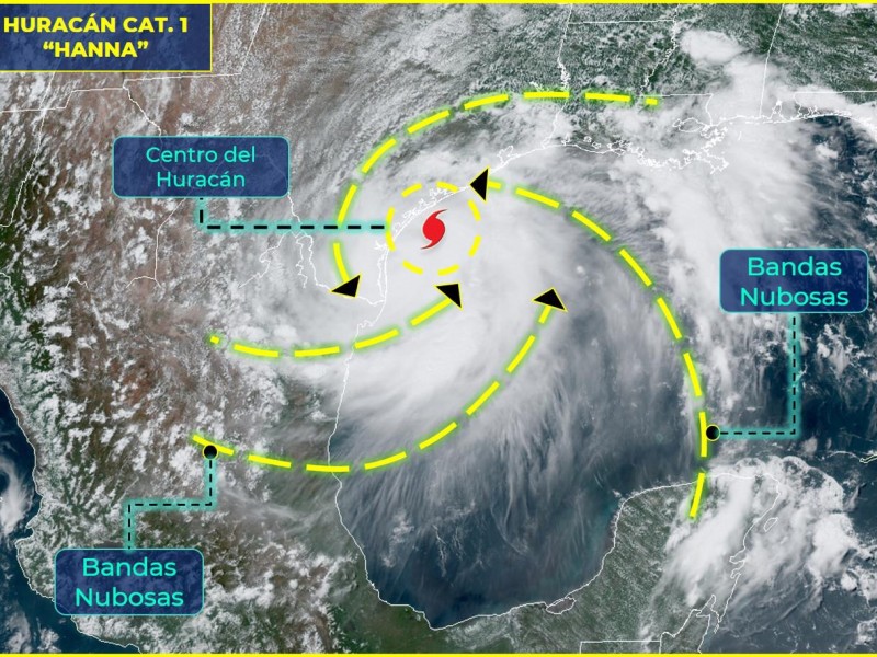 “Hanna” favorecerá al estado con lluvias: PC