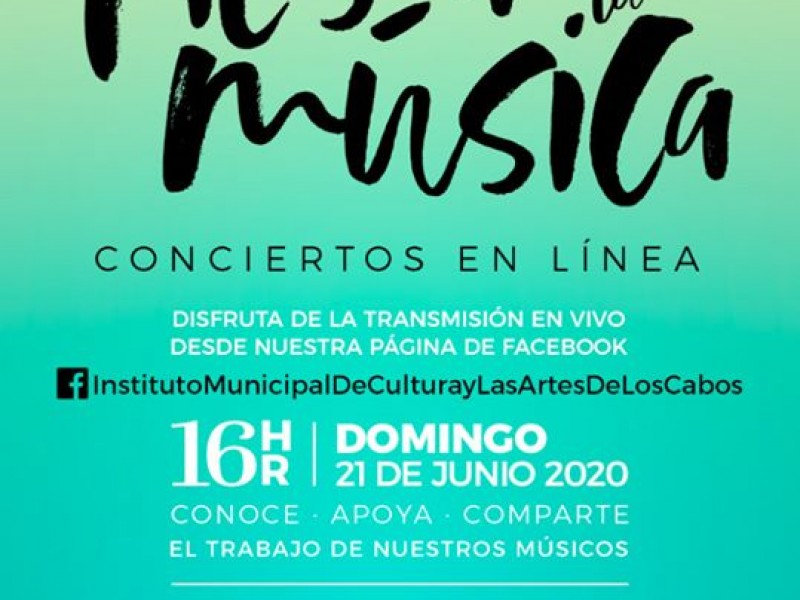 Harán concierto virtual para celebrar la fiesta de la música