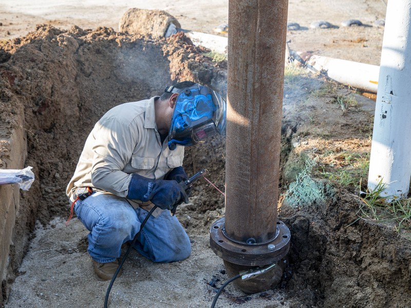 Harán más obras para llevar agua a colonias