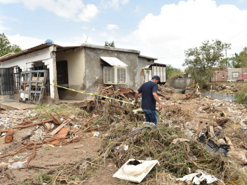 Harán peritaje sobre vivienda dañada por lluvia en Hermosillo