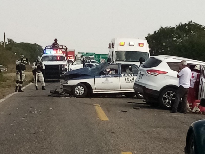 Hasta 15 accidentes viales por semana se registran en Tehuantepec