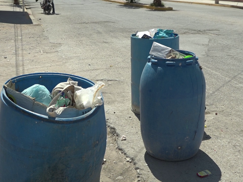 15 días tardan en recoger la  basura en Lerdo