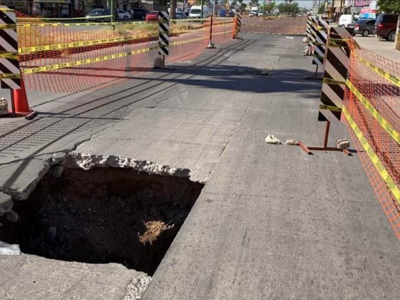 Hasta 5 mil millone costarían reparaciones para prevenir socavones