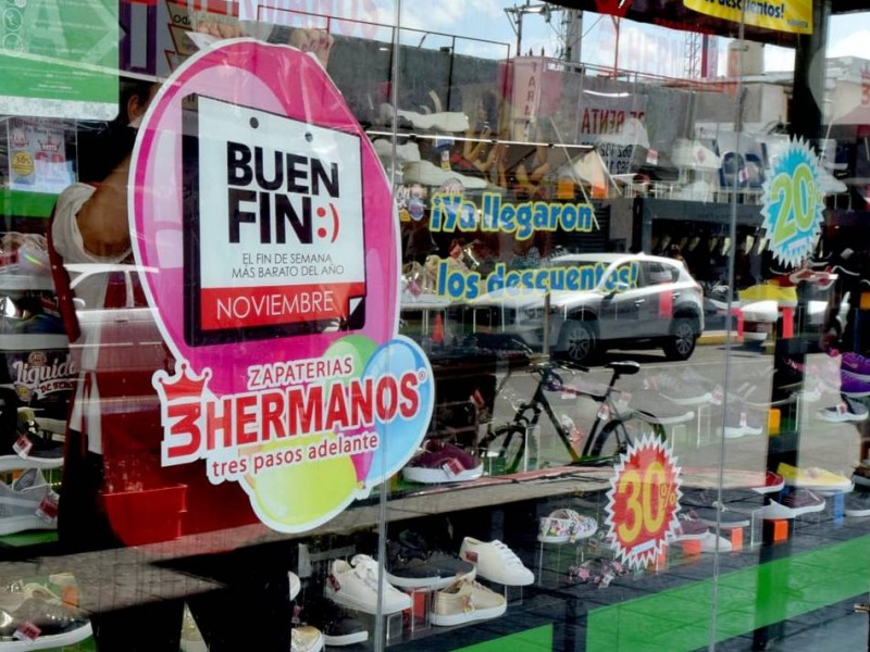 Hasta 60% más en ventas registraron comercios en Buen Fin