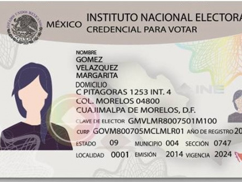 Hasta agosto se podrá tramitar credencial de elector