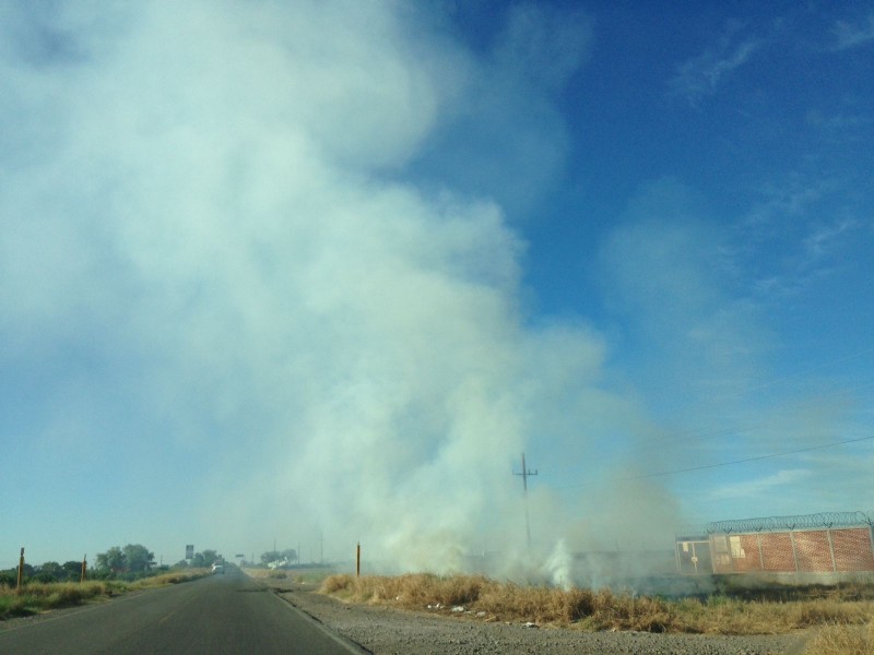 Hasta cuatro atenciones simultáneas por quema de soca atiende bomberos