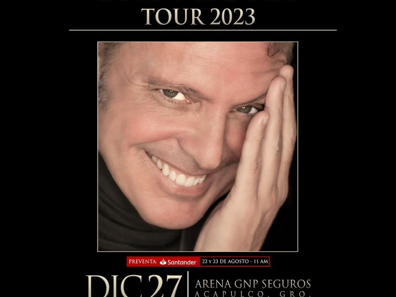 Hasta en 18,150 pesos boletos para Luis Miguel en Acapulco