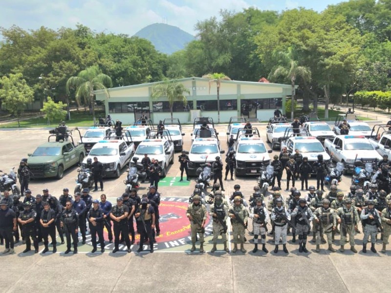 Hay 33 bases de seguridad en Apatzingán ante violencia