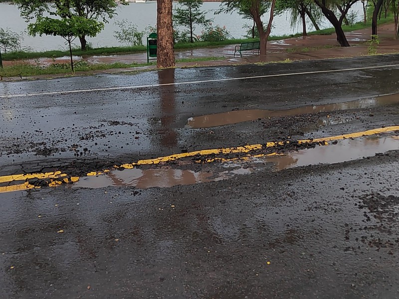 Hay baches en la calzada ostimuri, luego de ser rehabilitada