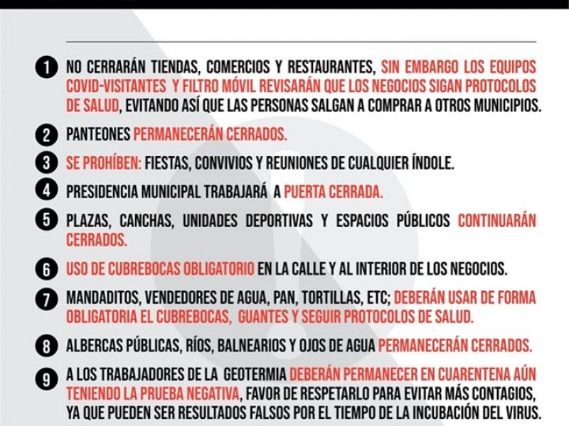 Hay más casos positivos de COVID-19 en planta geotérmica