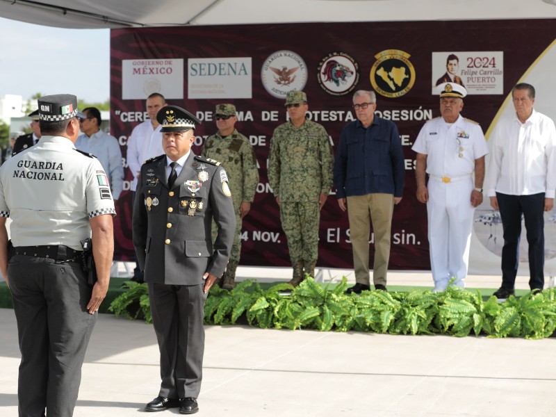 Hay nuevo Coordinador de la Guardia Nacional en Sinaloa