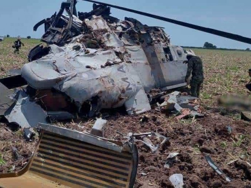 Helicóptero de Marina cayó por falta de combustible: FGR