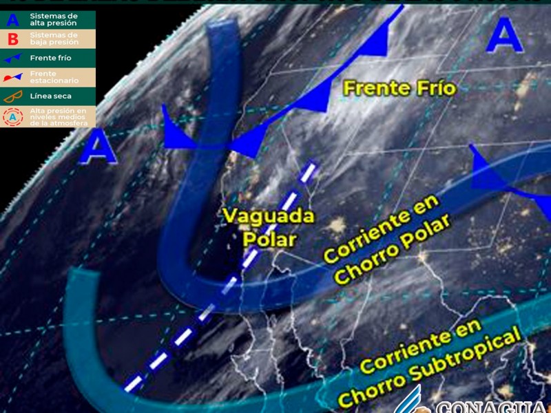 Hermosillo amaneció con temperaturas entre los 7 a 9 centígrados