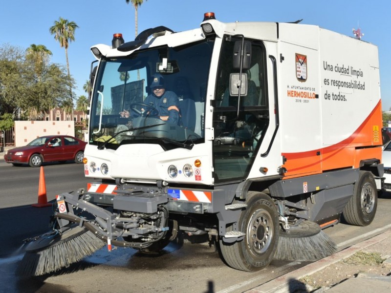 Hermosillo tiene de nueva cuenta barredoras