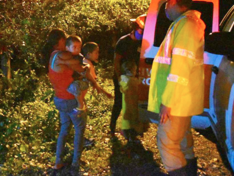 Hernán provocó la evacuación de 101 personas en BADEBA