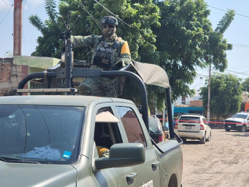 Hieren a niño de 12 años al balear vivienda en Mazatlán